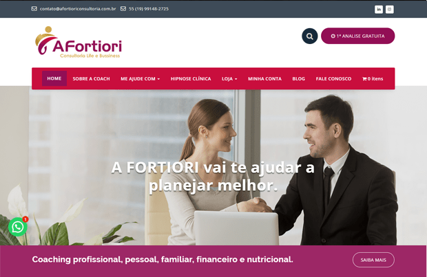 Criação de Site em Americana - AFortiori Consultoria