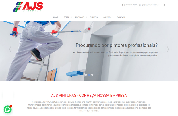 criacao-de-site-ajs-pinturas-americana